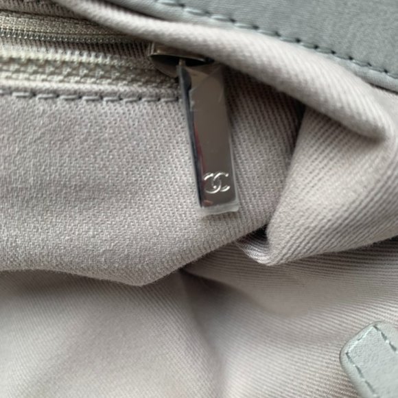 Chanel Shopping Tote — Ice Grey